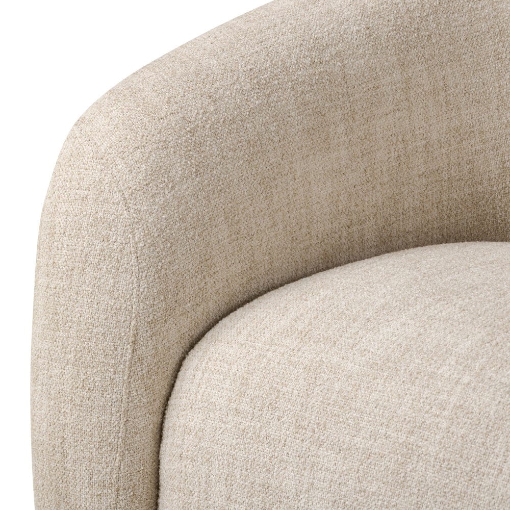 Four Hands - Channing Swivel Chair - Yuma Cream - 242210-001 view 9