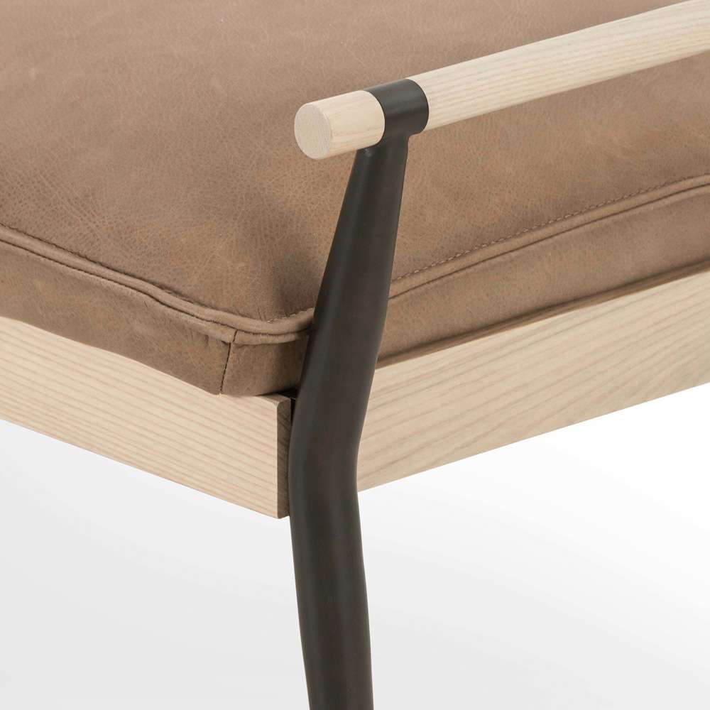 Four Hands - Charlotte Bench - Palermo Drift - 108543-002 veiw 6
