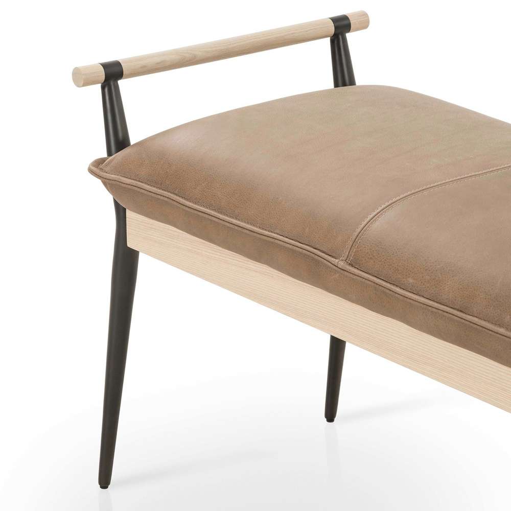 Four Hands - Charlotte Bench - Palermo Drift - 108543-002 veiw 7