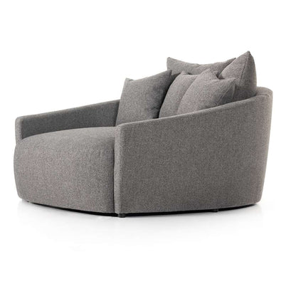 Four Hands - Chloe Media Lounger - Fallon Charcoal - 102766-002 veiw 1
