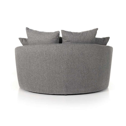 Four Hands - Chloe Media Lounger - Fallon Charcoal - 102766-002 veiw 2