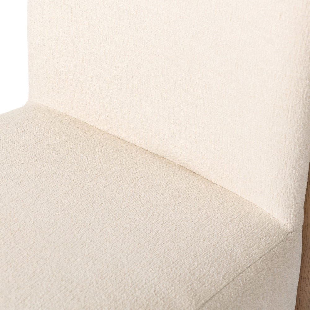 Four Hands - Christa Dining Chair - Crypton Wayfarer Snow - 248675-002 view 9