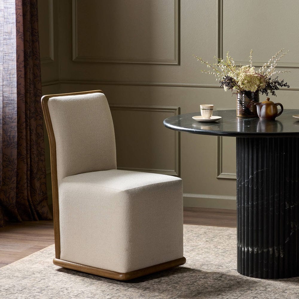 Four Hands - Christa Dining Chair - Crypton Wayfarer Snow - 248675-002 view 11