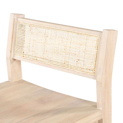 Four Hands - Clarita Bar Stool - White Wash Mango - 225412-001 veiw 6