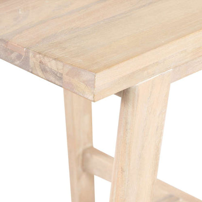 Four Hands - Clarita Bar Stool - White Wash Mango - 225412-001 veiw 7