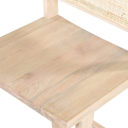 Four Hands - Clarita Bar Stool - White Wash Mango - 225412-001 veiw 8
