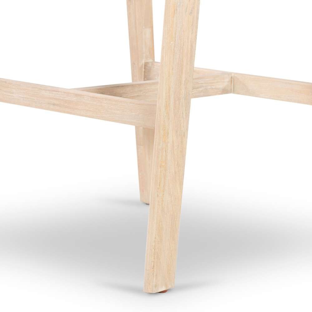 Four Hands - Clarita Bar Stool - White Wash Mango - 225412-001 veiw 9