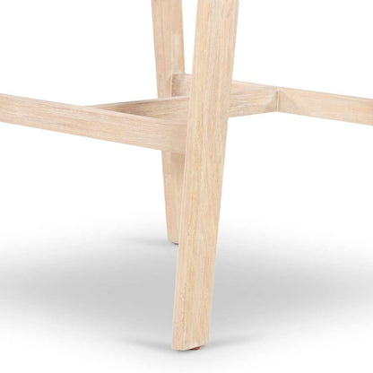 Four Hands - Clarita Bar Stool - White Wash Mango - 225412-001 veiw 9