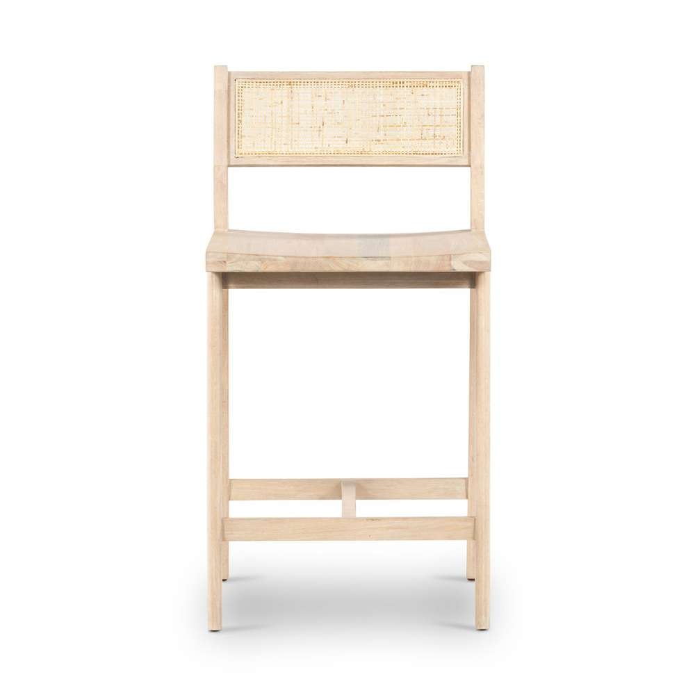 Four Hands - Clarita Counter Stool - White Wash Mango - 225412-002 veiw 2
