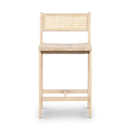 Four Hands - Clarita Counter Stool - White Wash Mango - 225412-002 veiw 2