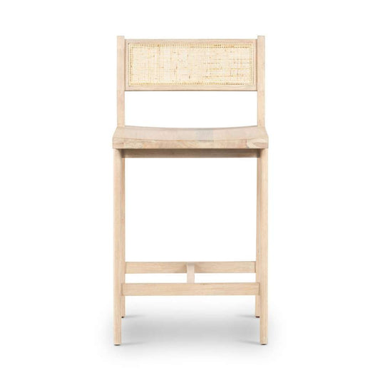 Four Hands - Clarita Counter Stool - White Wash Mango - 225412-002 veiw 2