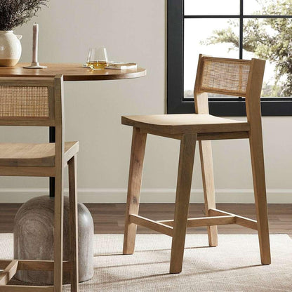 Four Hands - Clarita Counter Stool - White Wash Mango - 225412-002 veiw 4