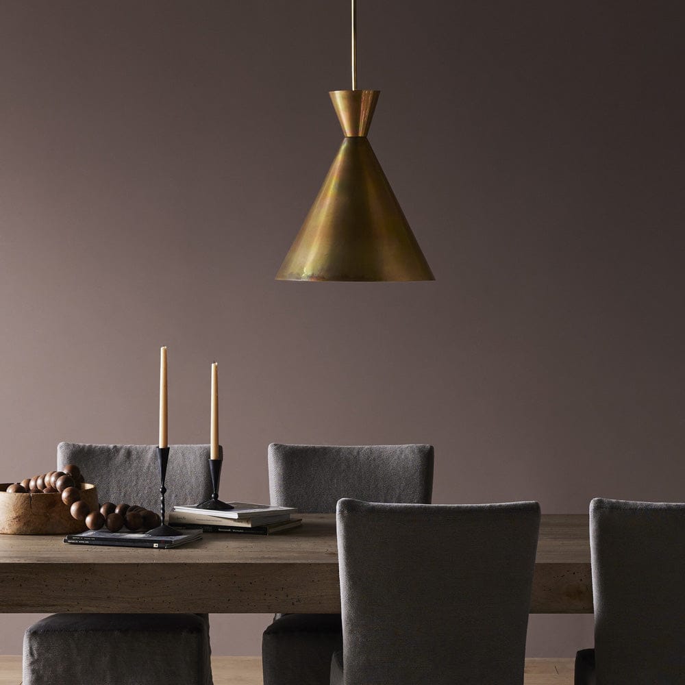 Four Hands - Clement Pendant - Burnt Brass - 236444-002 view 8