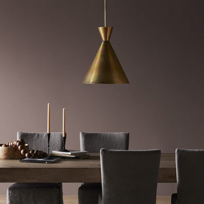 Four Hands - Clement Pendant - Burnt Brass - 236444-002 view 8