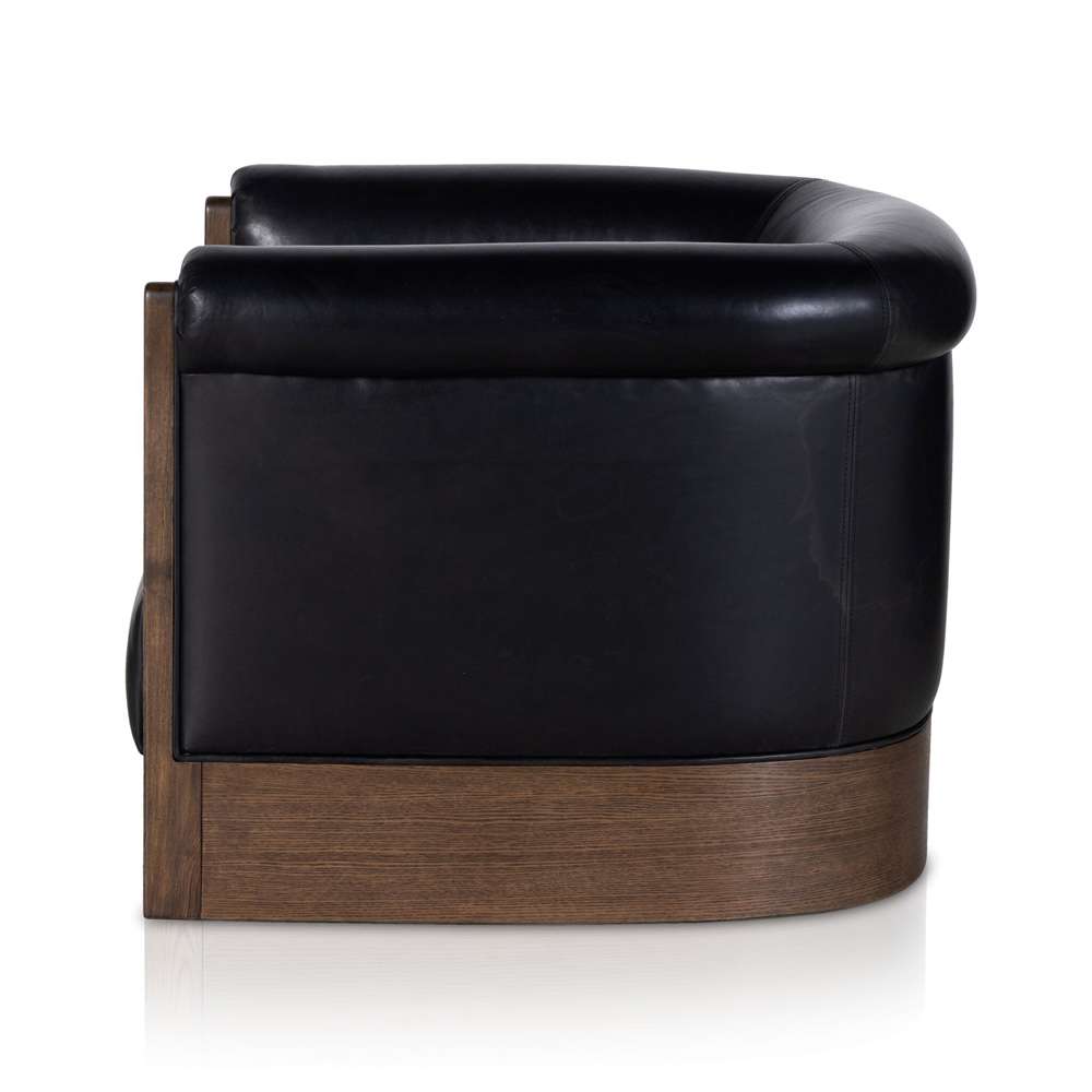 Four Hands - Colby Swivel Chair - Heirloom Black - 235242-002 veiw 7