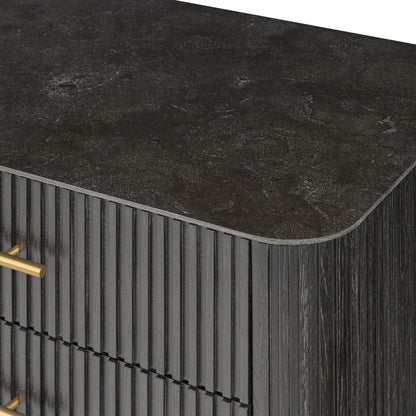 Four Hands - Collins - Fletcher 6 Drawer Dresser - Distressed Black - 108725-003 veiw 8