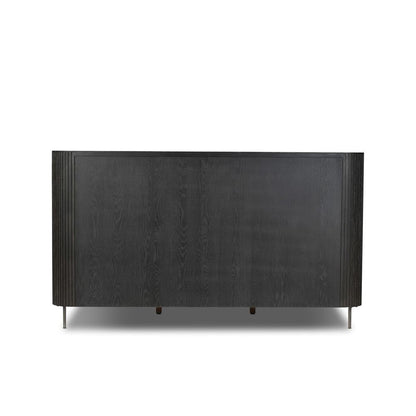 Four Hands - Collins - Fletcher Bed - Distressed Black - King - 108786-006 veiw 4