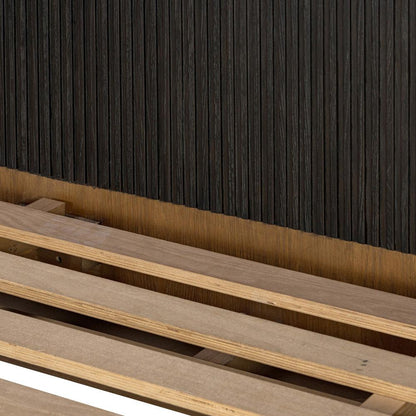 Four Hands - Collins - Fletcher Bed - Distressed Black - King - 108786-006 veiw 10