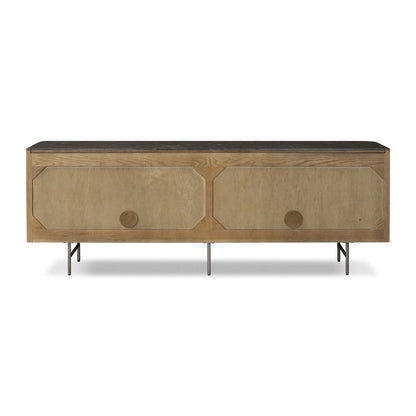 Four Hands - Collins - Fletcher Media Console - Terra Brown Oak - 243662-001 veiw 5