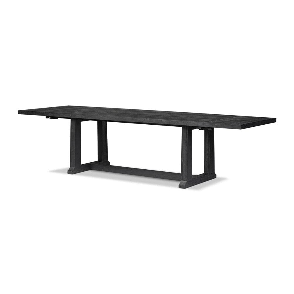 Four Hands - Collins - Otto Extension Dining Table - Black Pine - 236524-003 veiw 1