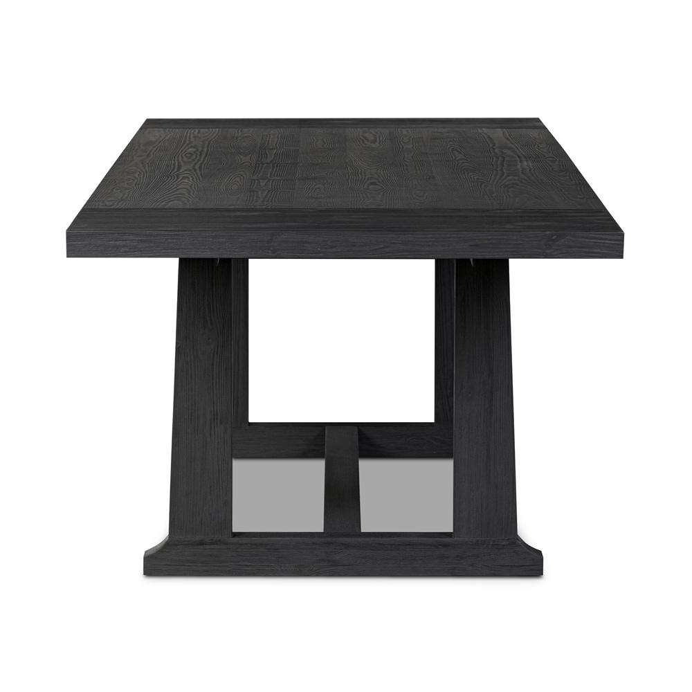 Four Hands - Collins - Otto Extension Dining Table - Black Pine - 236524-003 veiw 3