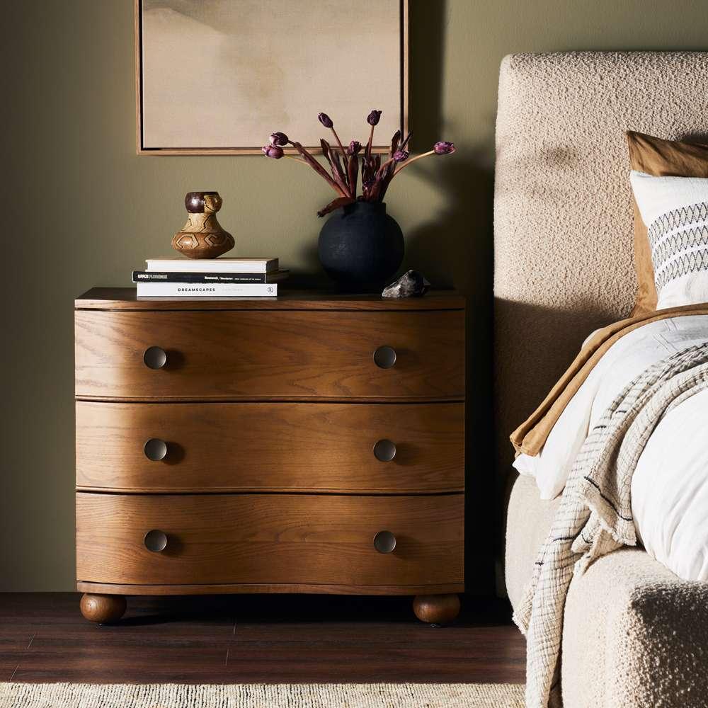 Four Hands - Collins - Tiago Nightstand-Toasted Oak - 235977-003 veiw 5
