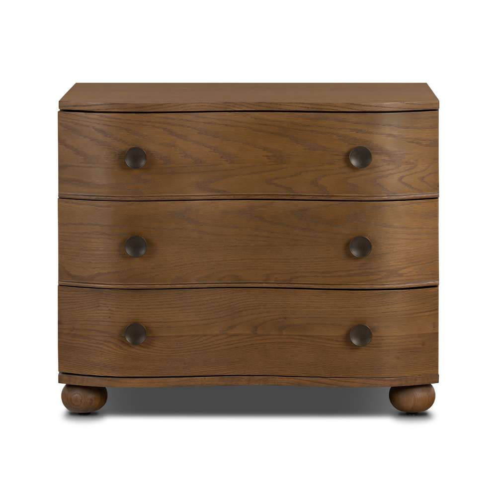 Four Hands - Collins - Tiago Nightstand-Toasted Oak - 235977-003 veiw 6