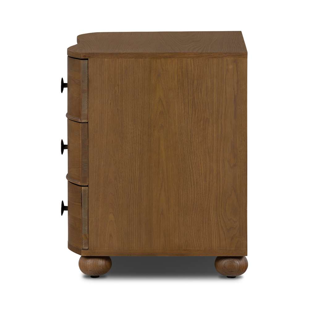 Four Hands - Collins - Tiago Nightstand-Toasted Oak - 235977-003 veiw 8