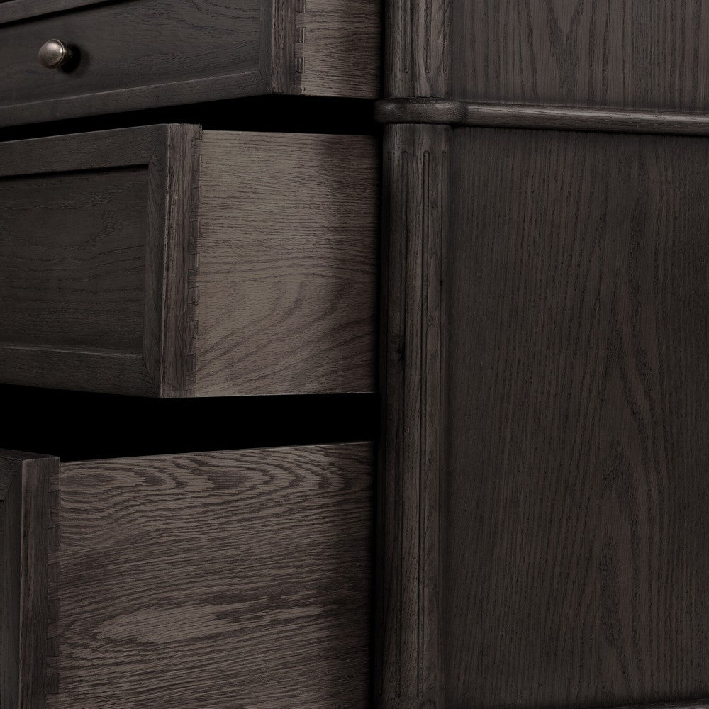 Four Hands - Collins - Toulouse 6 Drawer Dresser - Distressed Black Oak - 238116-002_CLOSEOUT view 11