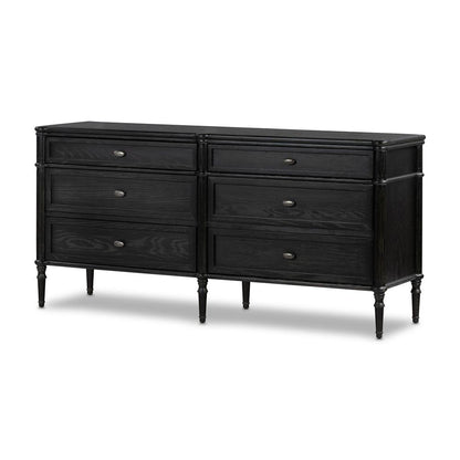 Four Hands - Collins - Toulouse 6 Drawer Dresser - Distressed Black - 232861-002 veiw 1