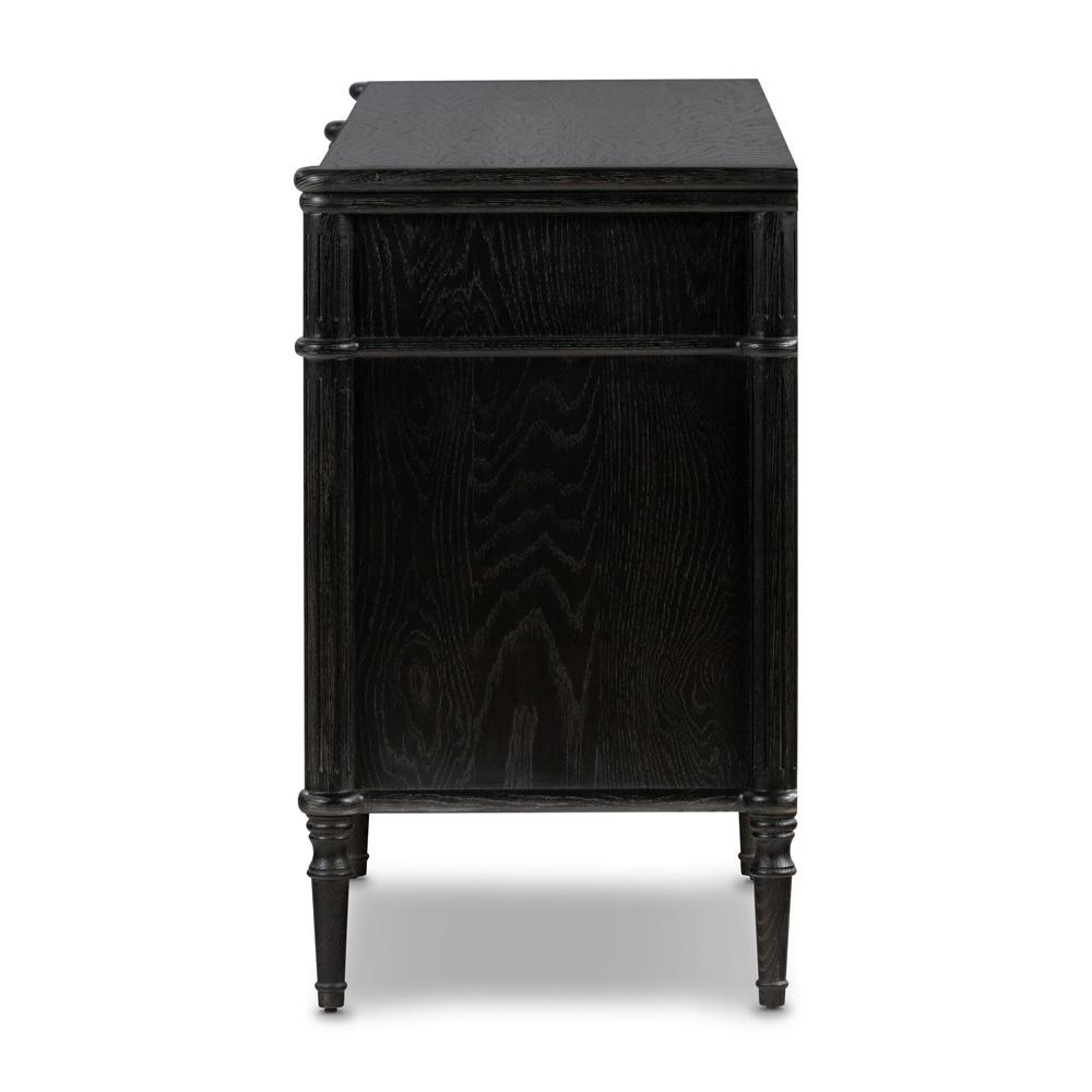 Four Hands - Collins - Toulouse 6 Drawer Dresser - Distressed Black - 232861-002 veiw 4