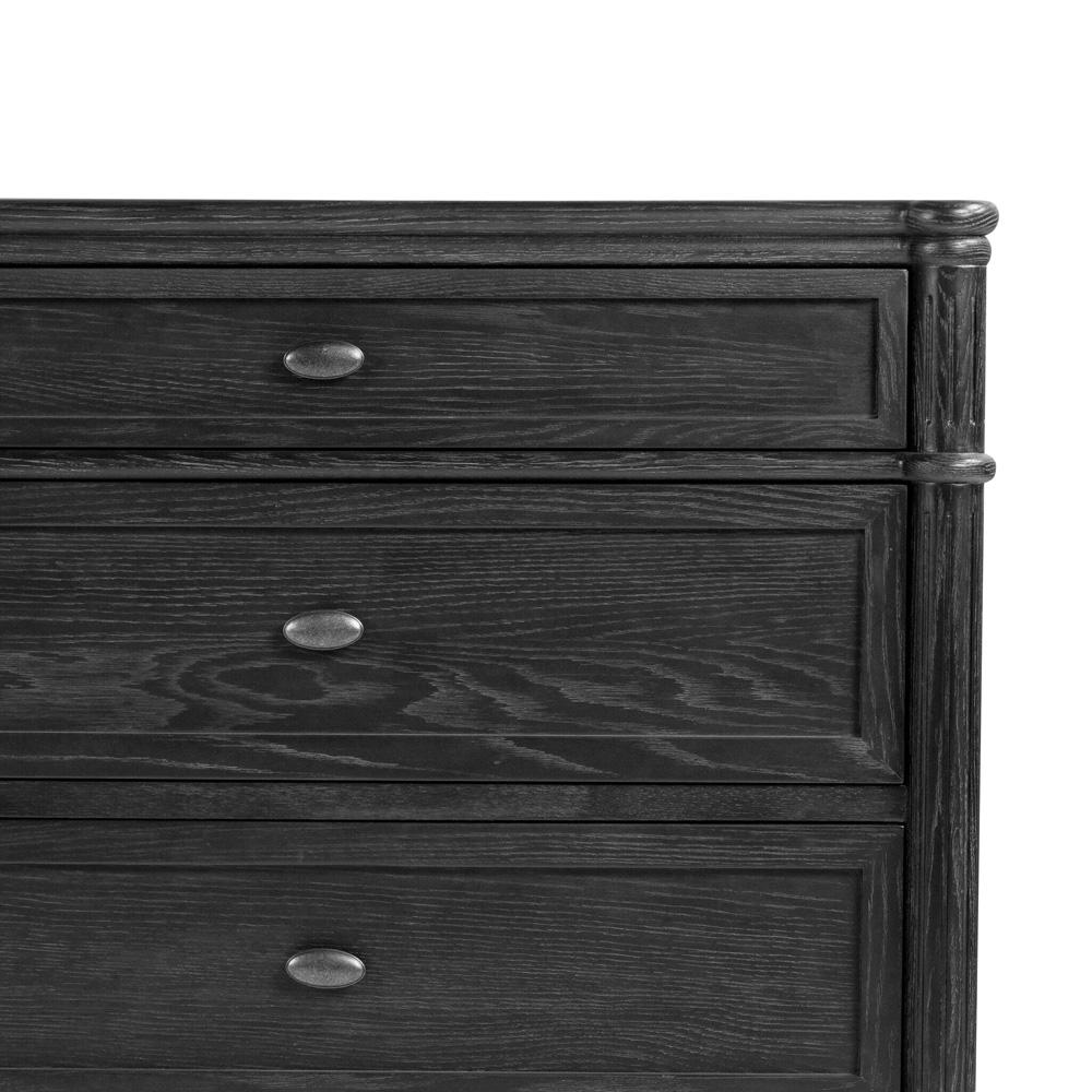 Four Hands - Collins - Toulouse 6 Drawer Dresser - Distressed Black - 232861-002 veiw 8