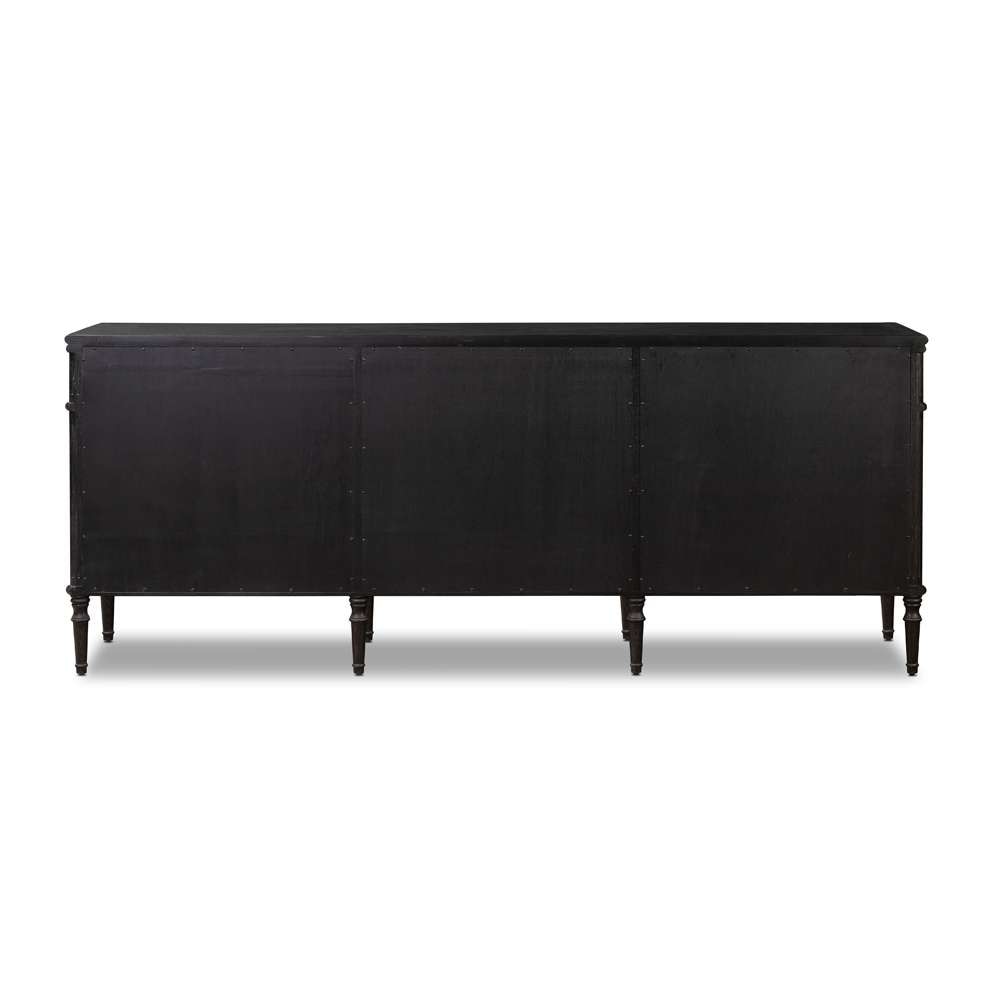 Four Hands - Collins - Toulouse 9 Drawer Dresser-Dstrssd Black - 232860-002 veiw 6