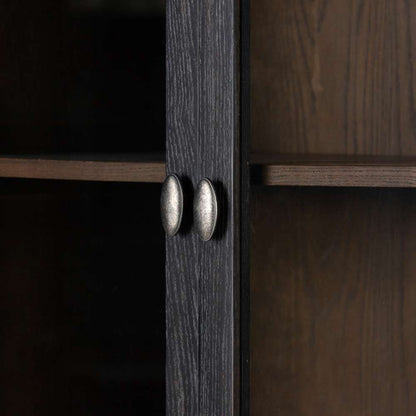 Four Hands - Collins - Toulouse Cabinet-Distressed Black Oak - 235946-001 veiw 4