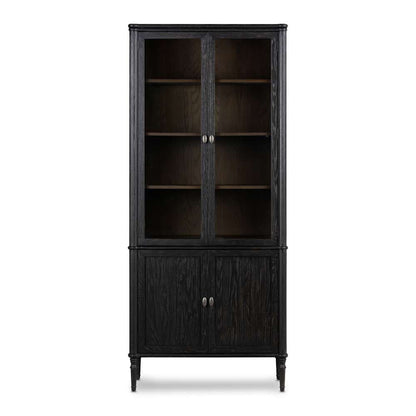 Four Hands - Collins - Toulouse Cabinet-Distressed Black Oak - 235946-001 veiw 6