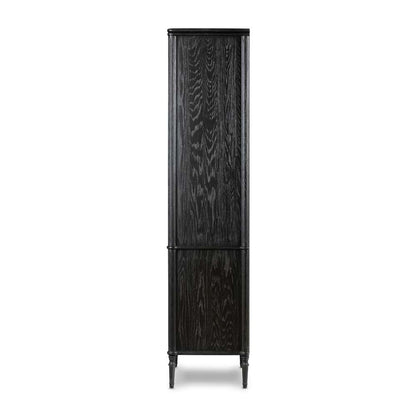 Four Hands - Collins - Toulouse Cabinet-Distressed Black Oak - 235946-001 veiw 8