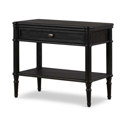 Four Hands - Collins - Toulouse Nightstand-Distressed Black - 231968-002 veiw 1