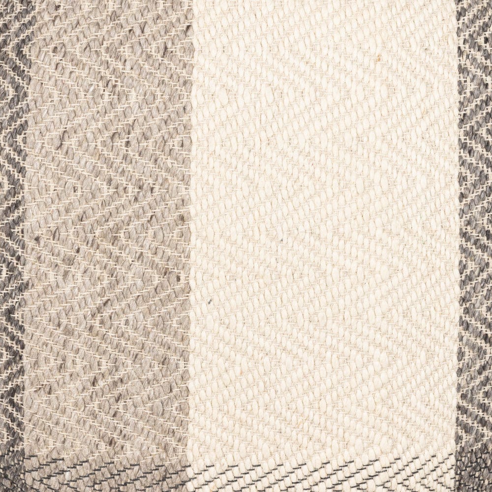 Four Hands - Color Block Floor Cushion - Brown, Cream - 231401-001 view 8