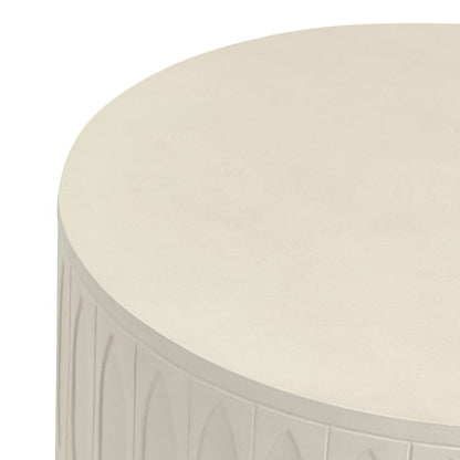 Four Hands - Colorado End Table - White Concrete - 105421-004 view 4