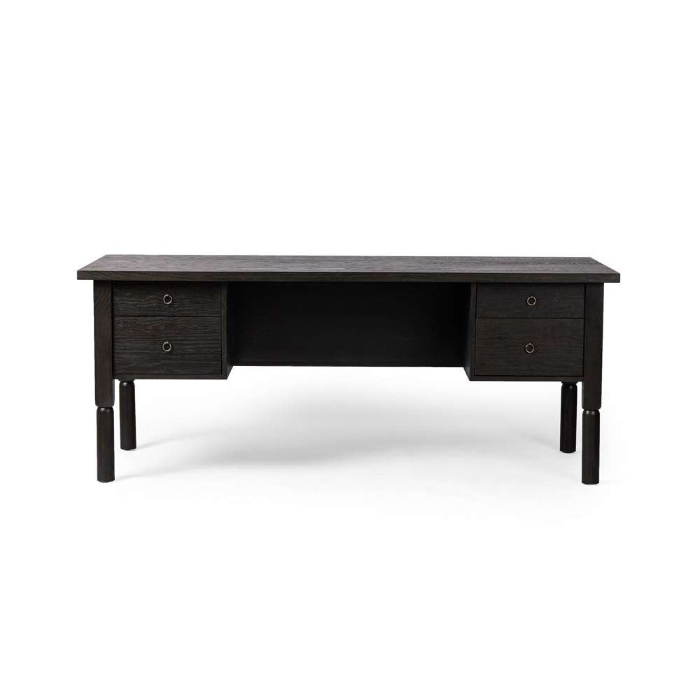Four Hands - Concord Desk - Charcoal Oak - 236529-001 veiw 3
