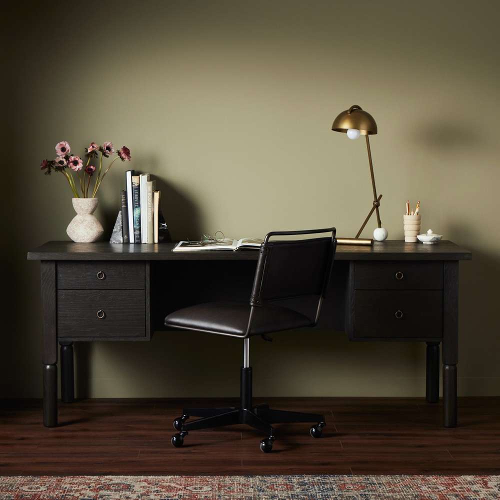 Four Hands - Concord Desk - Charcoal Oak - 236529-001 veiw 5