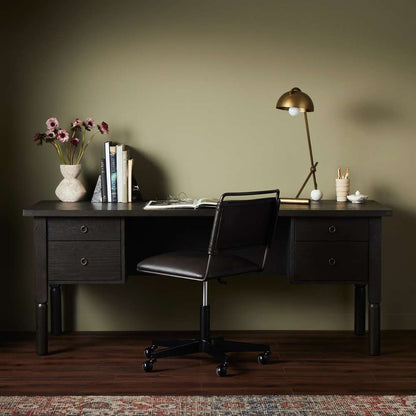 Four Hands - Concord Desk - Charcoal Oak - 236529-001 veiw 5
