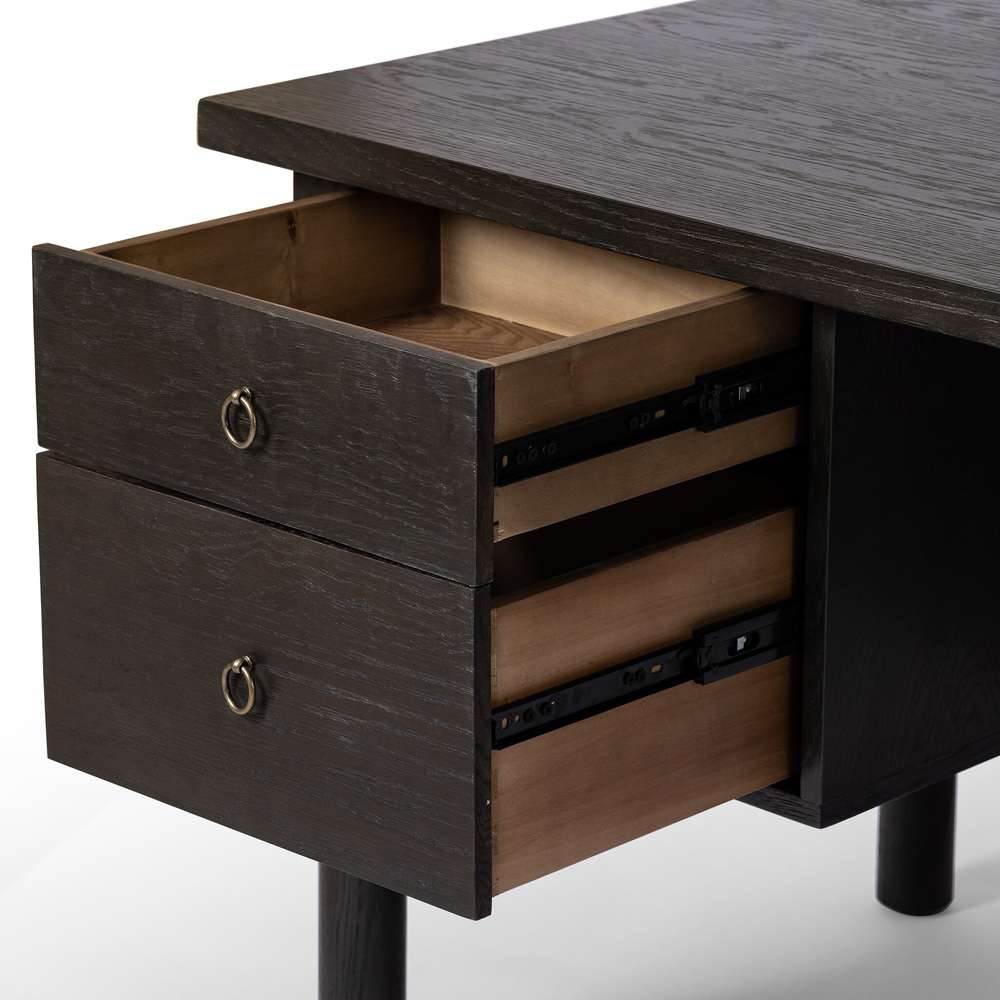 Four Hands - Concord Desk - Charcoal Oak - 236529-001 veiw 10
