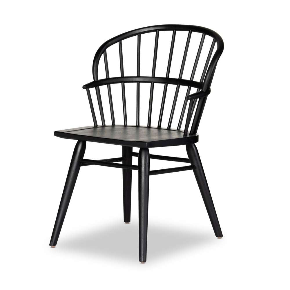 Four Hands - Connor Dining Chair - Black Ash - 232921-001 veiw 1