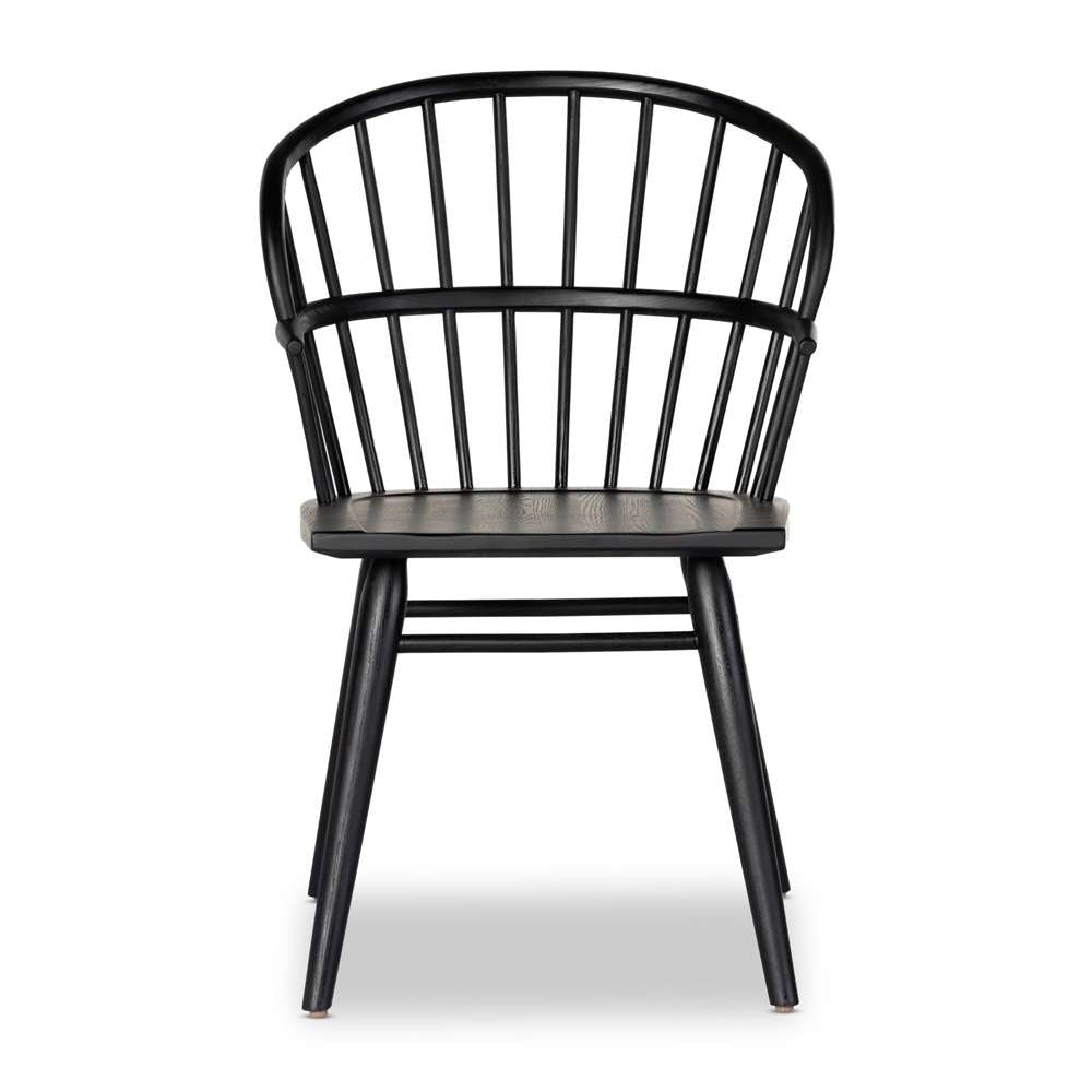 Four Hands - Connor Dining Chair - Black Ash - 232921-001 veiw 2