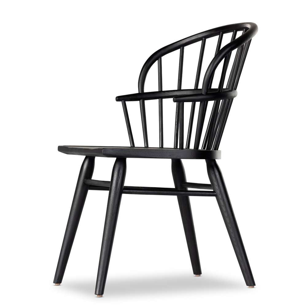 Four Hands - Connor Dining Chair - Black Ash - 232921-001 veiw 7