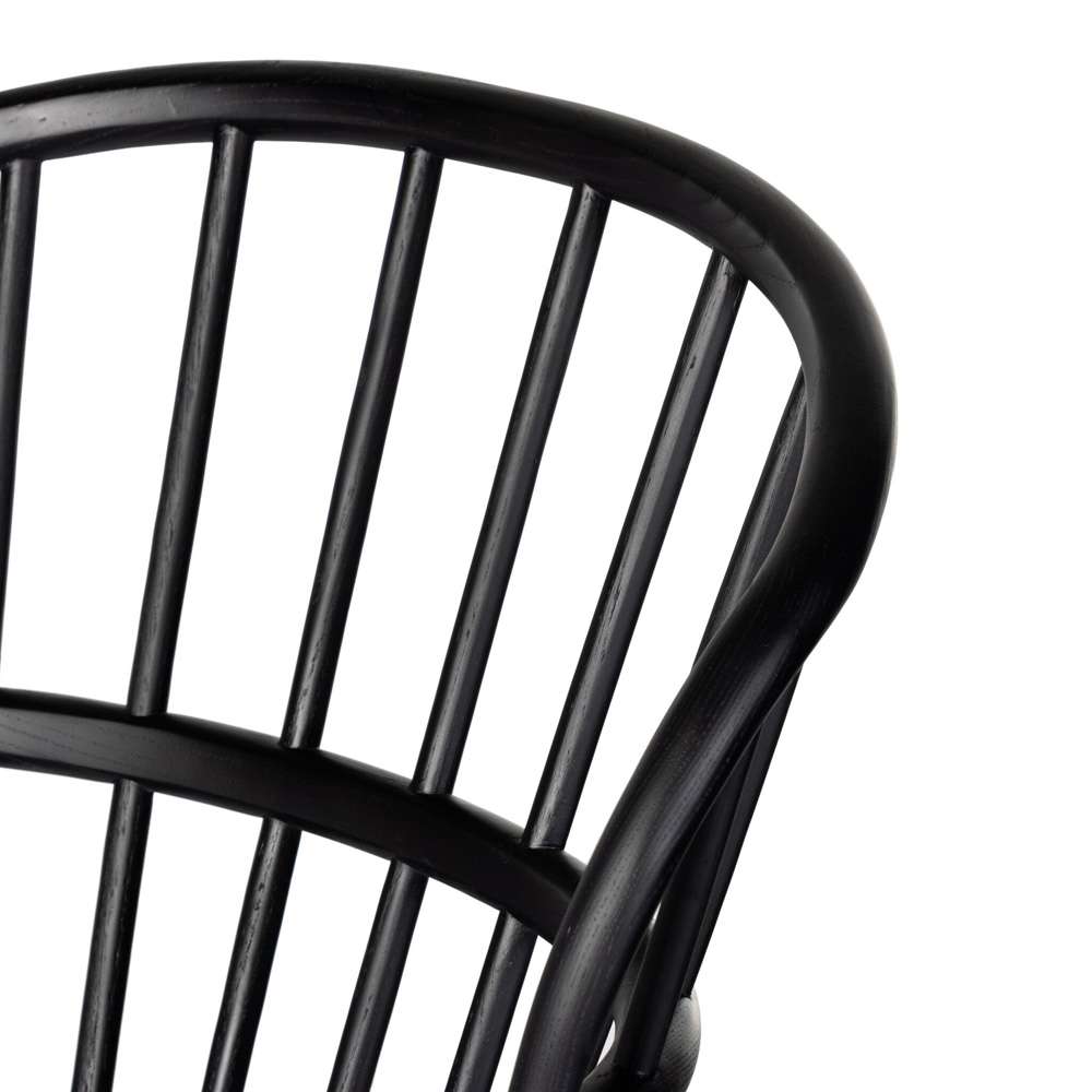 Four Hands - Connor Dining Chair - Black Ash - 232921-001 veiw 10