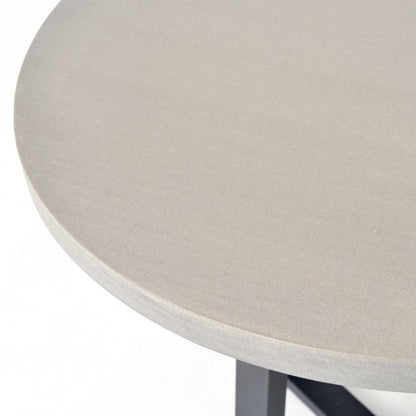 Four Hands - Cyrus Round Dining Table - 32in - Grey - VCNS-F005A veiw 2
