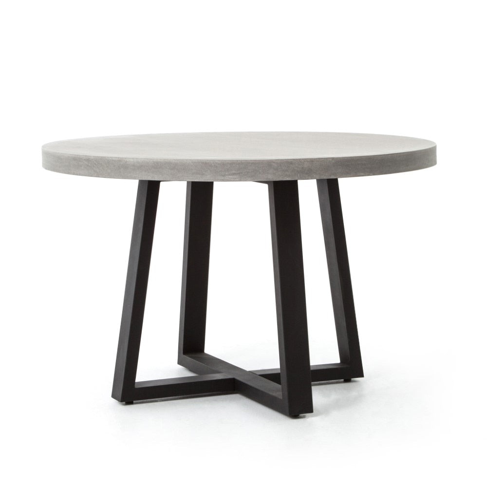 Four Hands - Cyrus Round Dining Table 48in - Grey - VCNS-F006A veiw 1