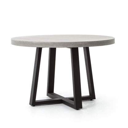 Four Hands - Cyrus Round Dining Table 48in - Grey - VCNS-F006A veiw 1